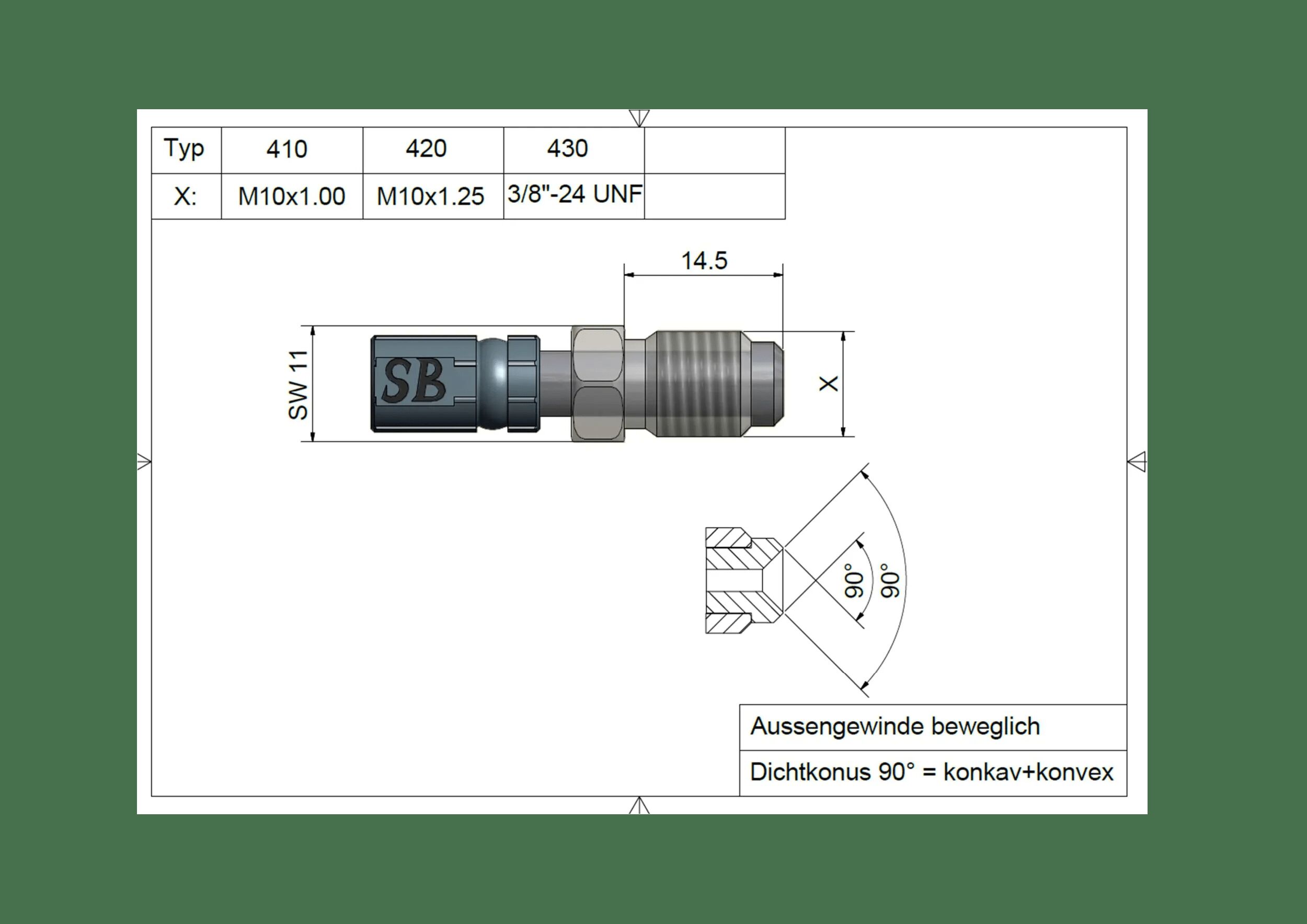 SPEEDBRAKES_Drehanschluss Bremsleitungen,Bremsschläuche