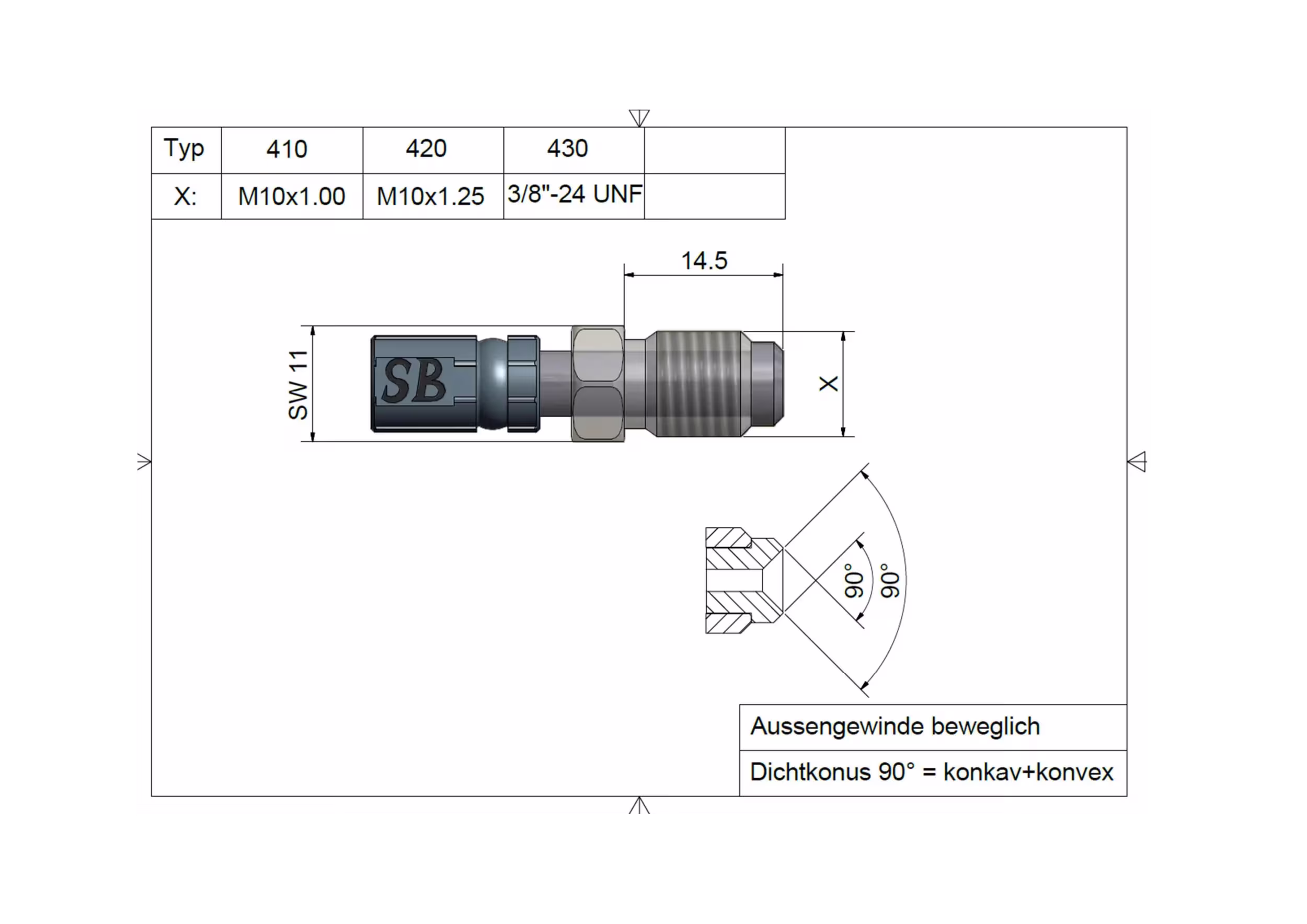 SPEEDBRAKES_Drehanschluss Bremsleitungen,Bremsschläuche