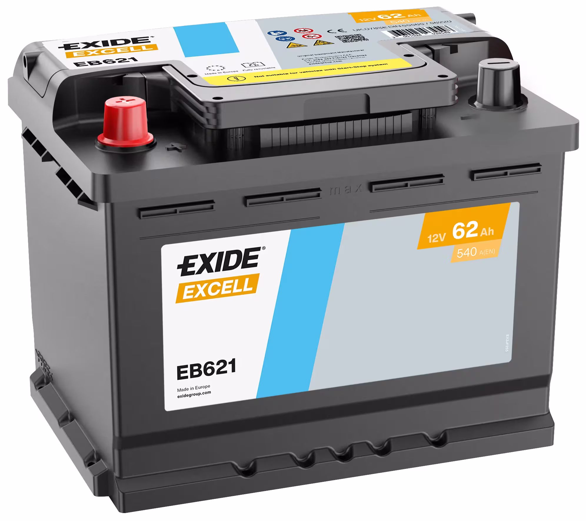 EXIDE_Starterbatterie Starterbatterien,Batterien