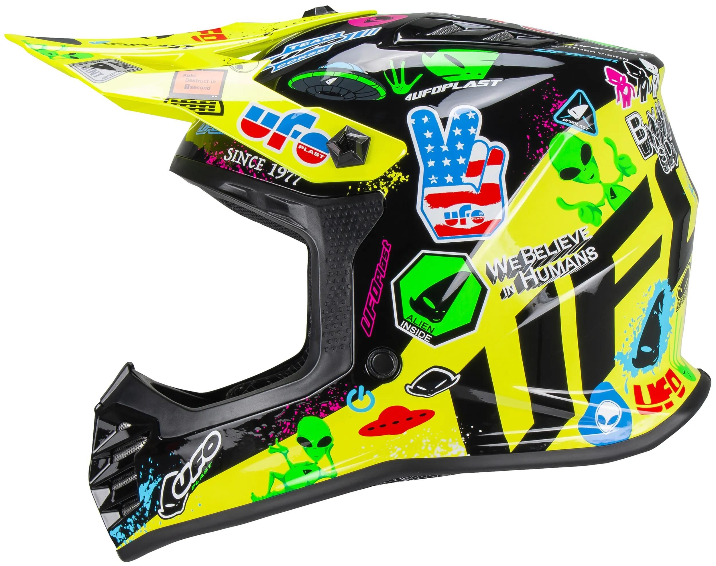 UFO PLAST_Kinder-Crosshelm Helme,Sturzhelme