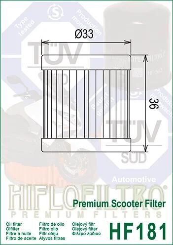 HIFLOFILTRO Ölfilter,Filter