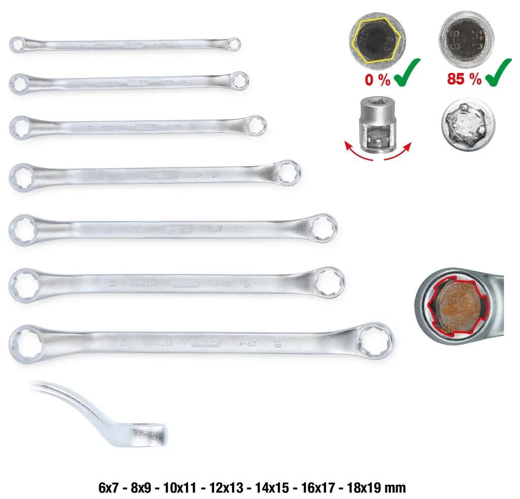 KS TOOLS_Doppelringschlüsselsatz Doppel-Ringschlüssel,Ringschlüssel,Schraubenschlüssel,Schraubenschlüsselsätze,Doppel-Ringschlüssel