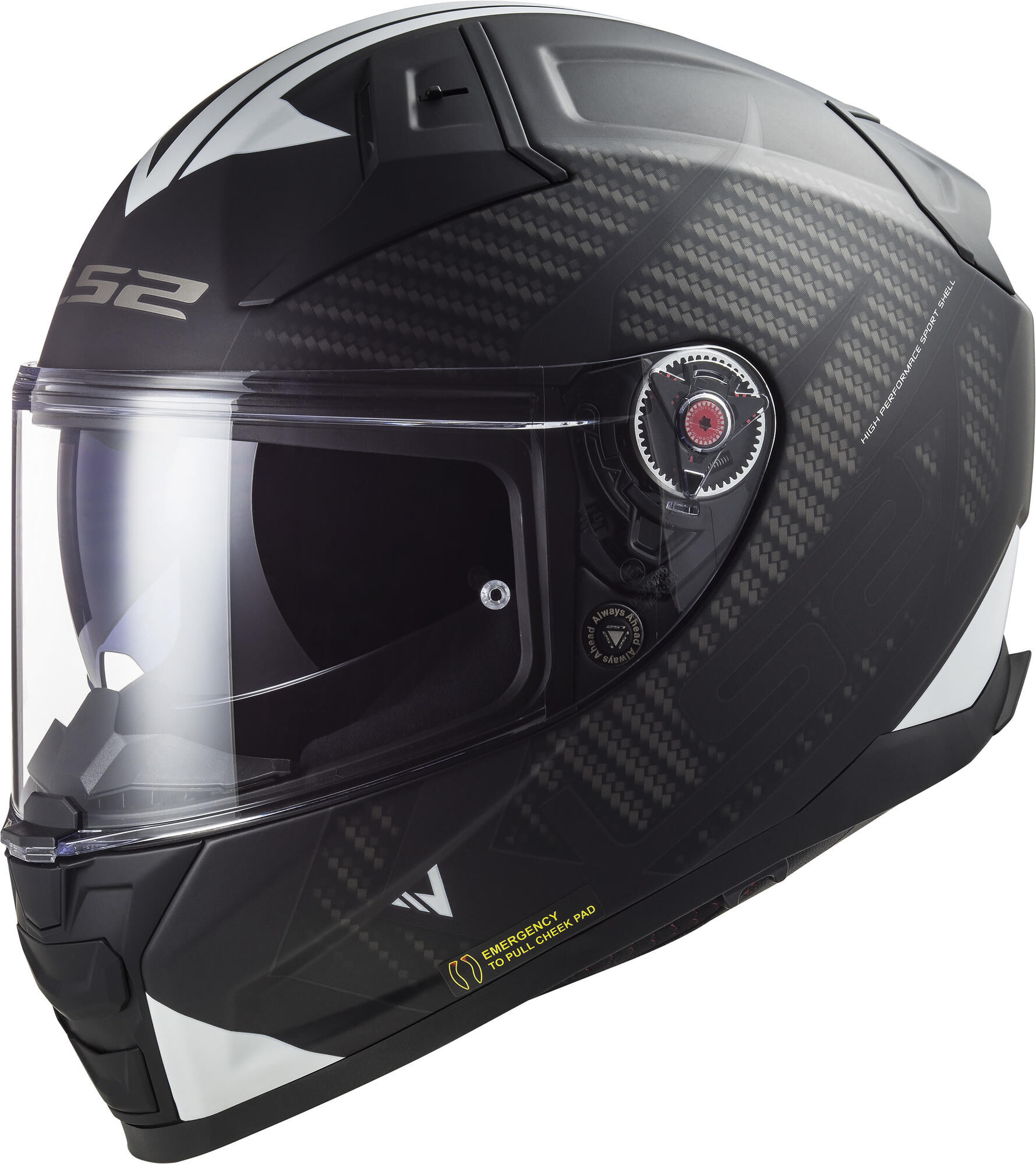 LS2 integraalhelm "ff811 vector ii splitter" afbeelding