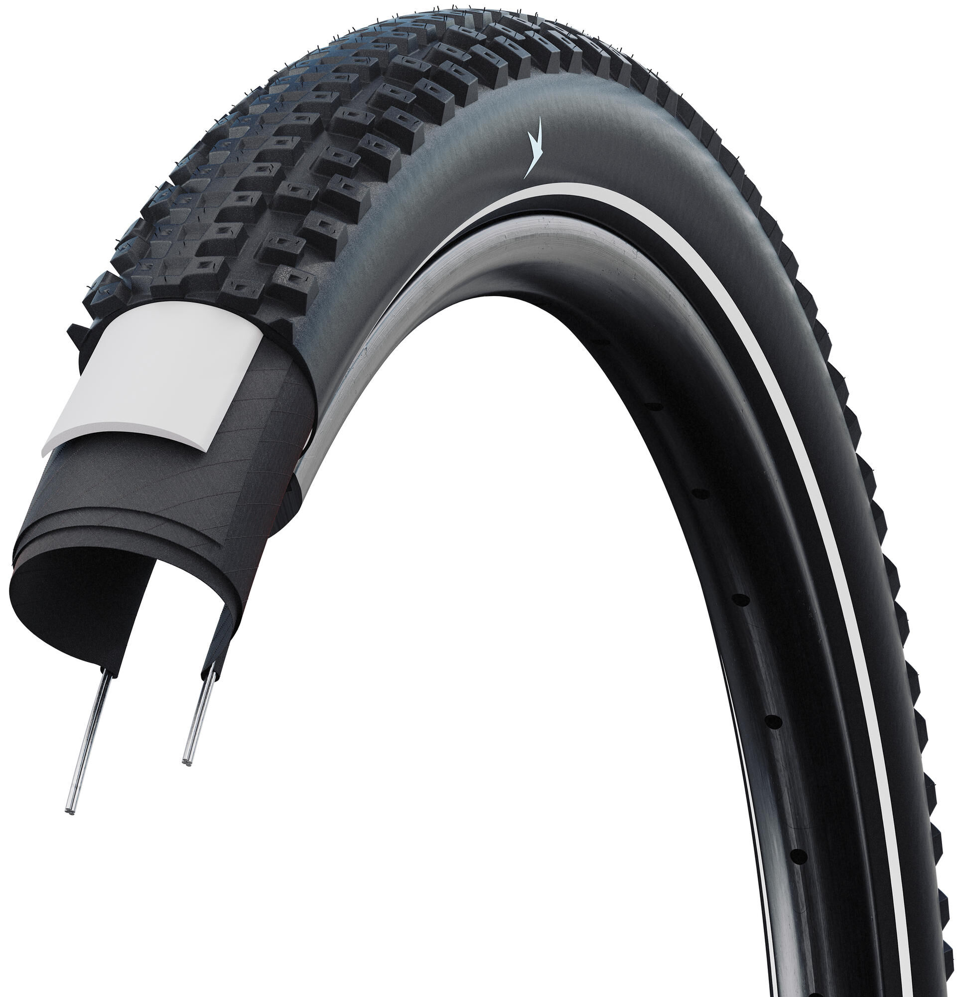 Schwalbe Buitenband active line "advancer hybrid tyre advancer hybrid act.line 54-584 afbeelding