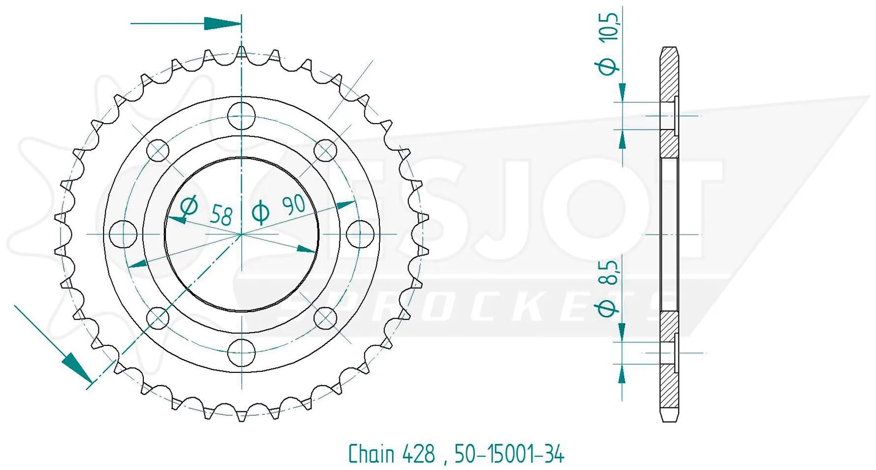 ESJOT_Kettenrad Kettenräder