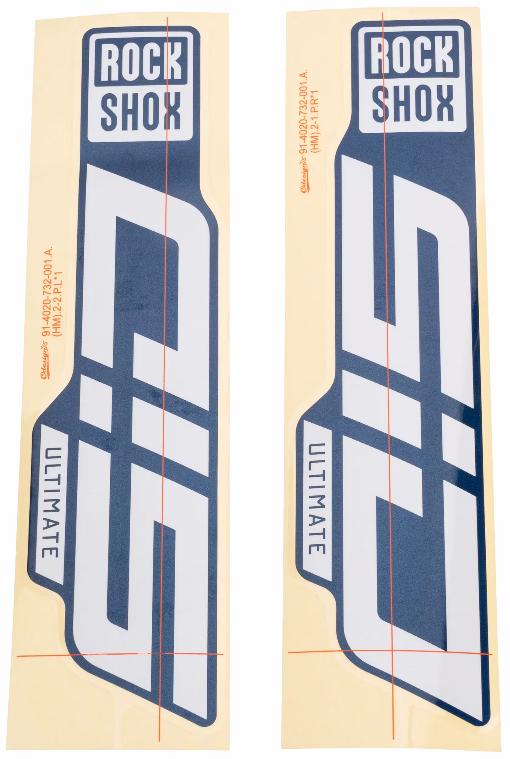 ROCKSHOX_Dekor Set Federgabel - Ersatz