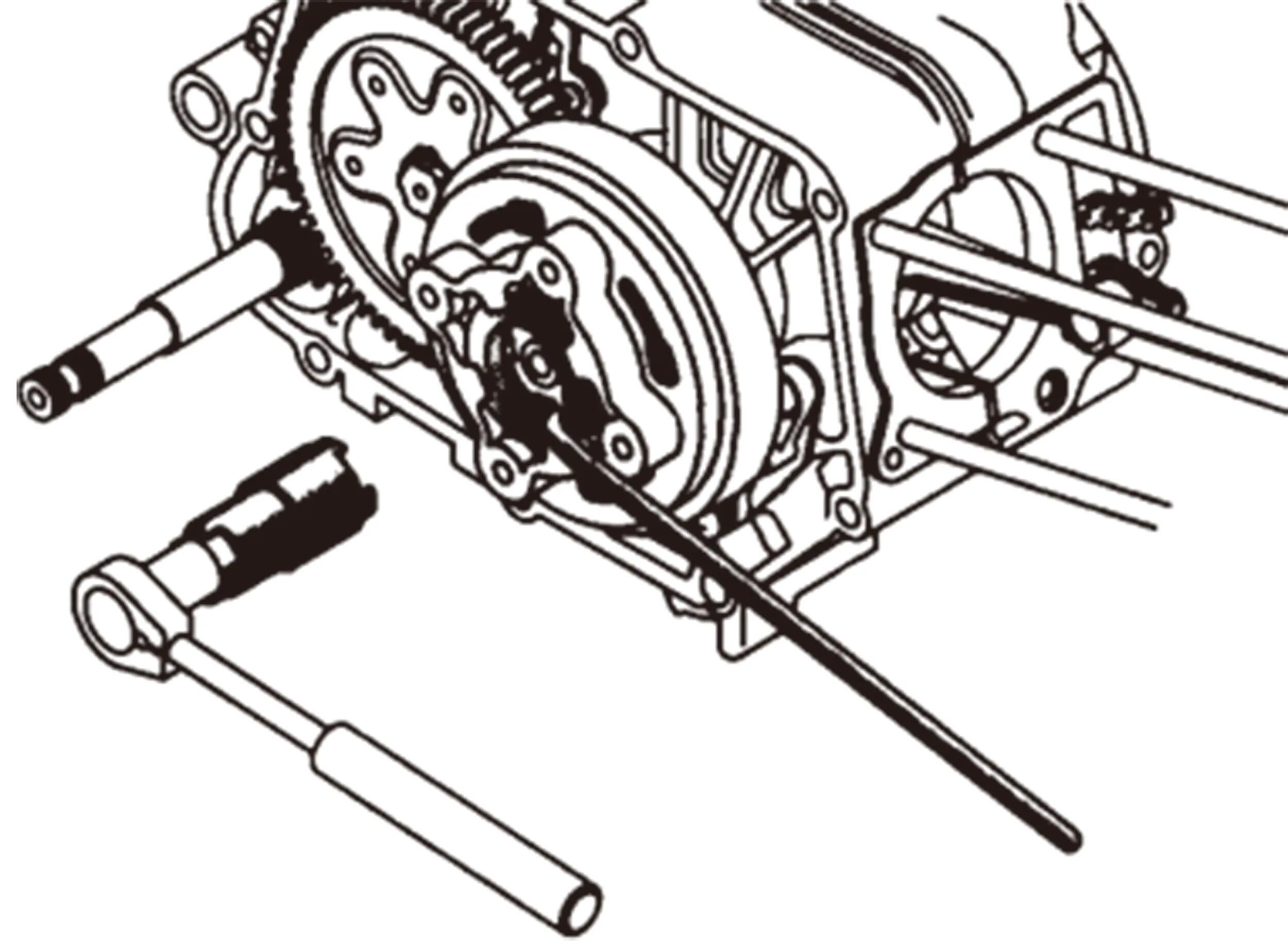 Fixierwerkzeuge,Gegenhalteschlüssel,Kupplungswerkzeuge