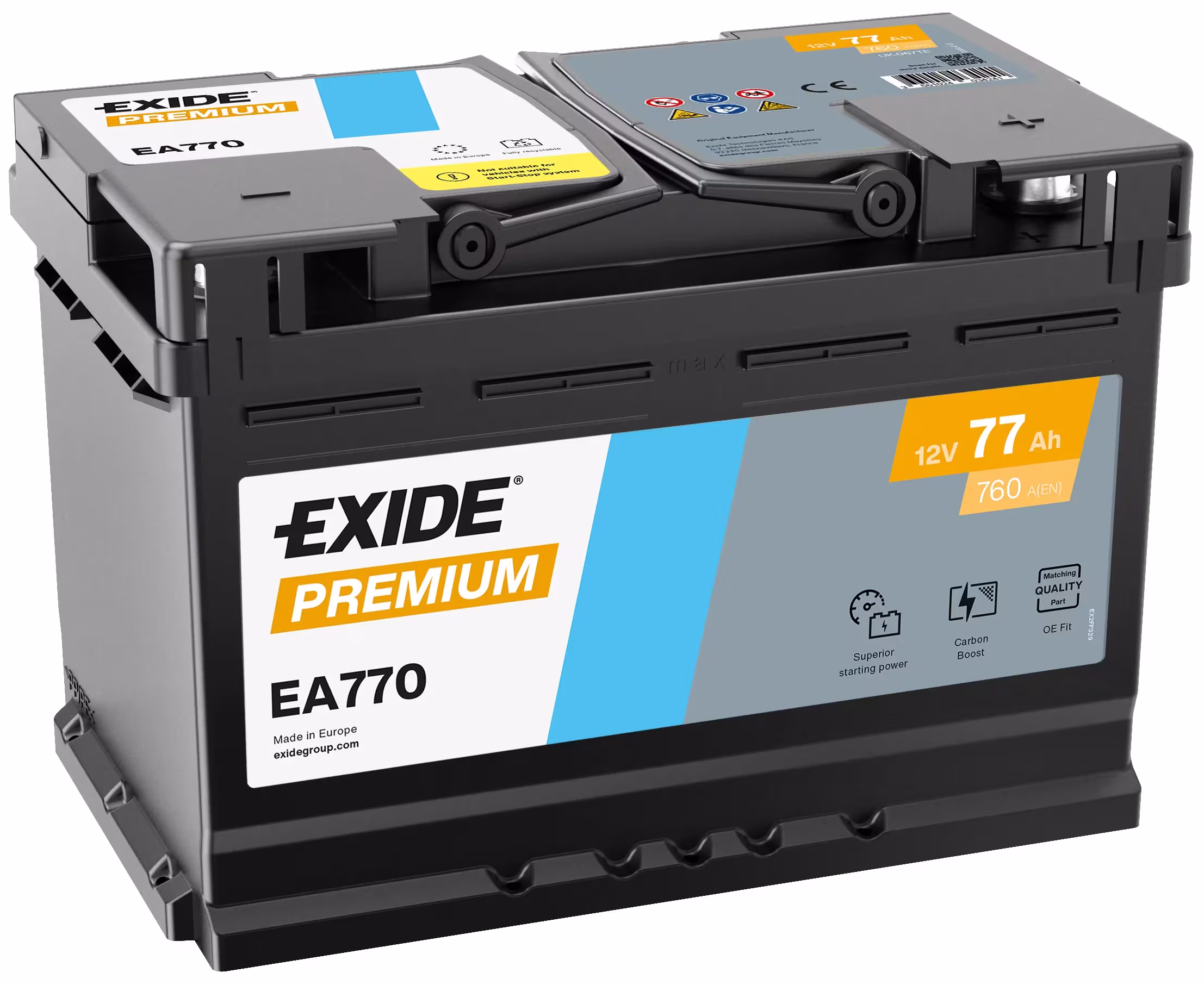 EXIDE_Starterbatterie Starterbatterien,Batterien