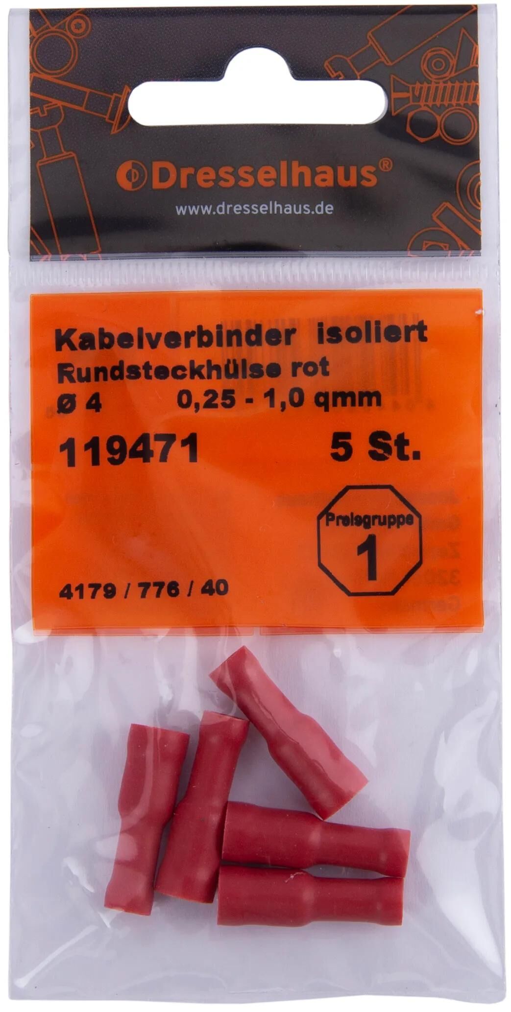 Kabelschuhe,Rundstecker