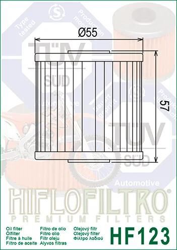 HIFLOFILTRO_Ölfilter Ölfilter,Filter