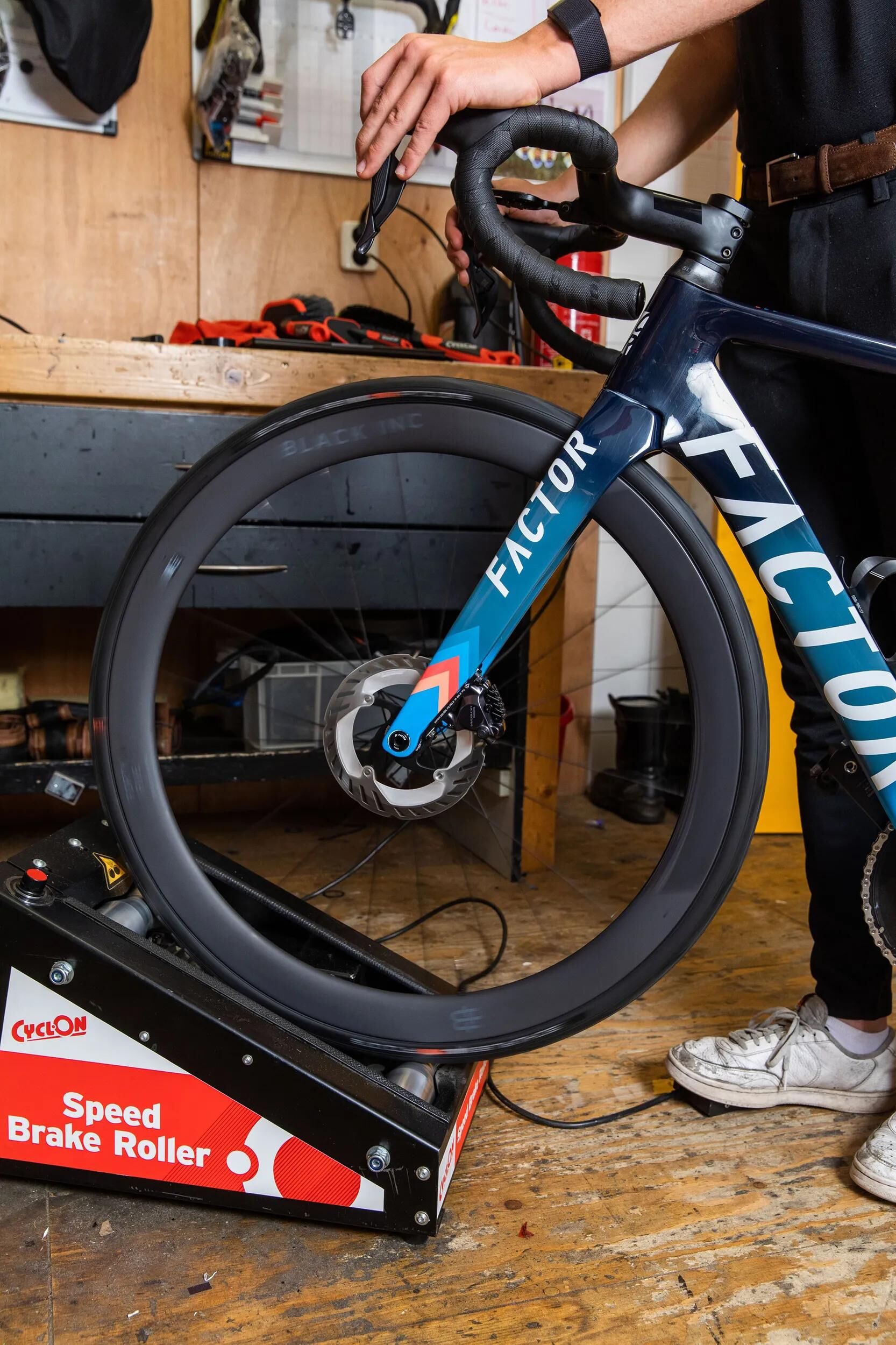 CyclOn_Einbremsmaschine Scheibenbremsen