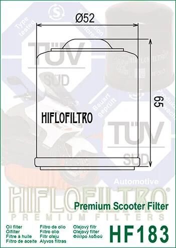 HIFLOFILTRO Ölfilter,Filter