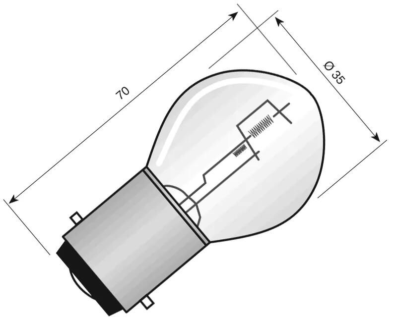 SPAHN_Scheinwerferlampe Birnen,Lampen,Glühlampen