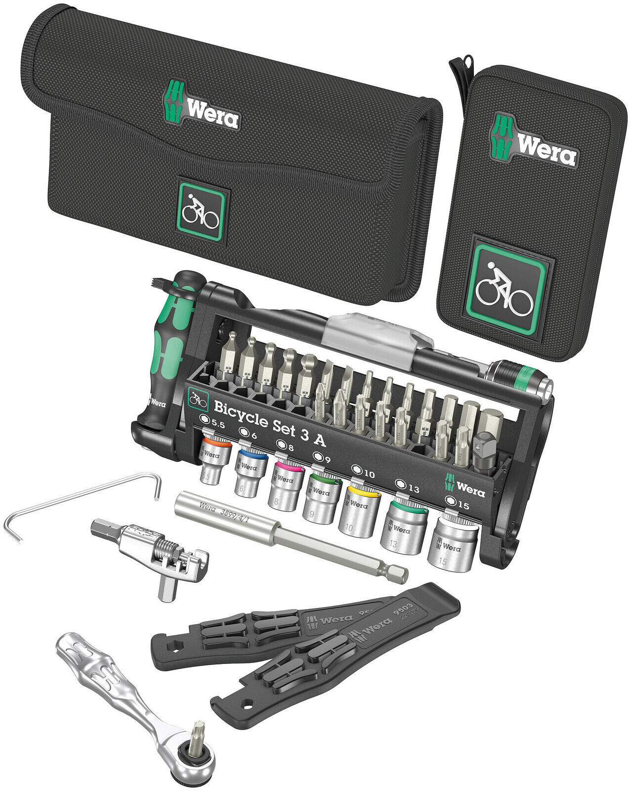 Wera værktøjssæt "Bicycle Set 3A" Werkzeugsätze