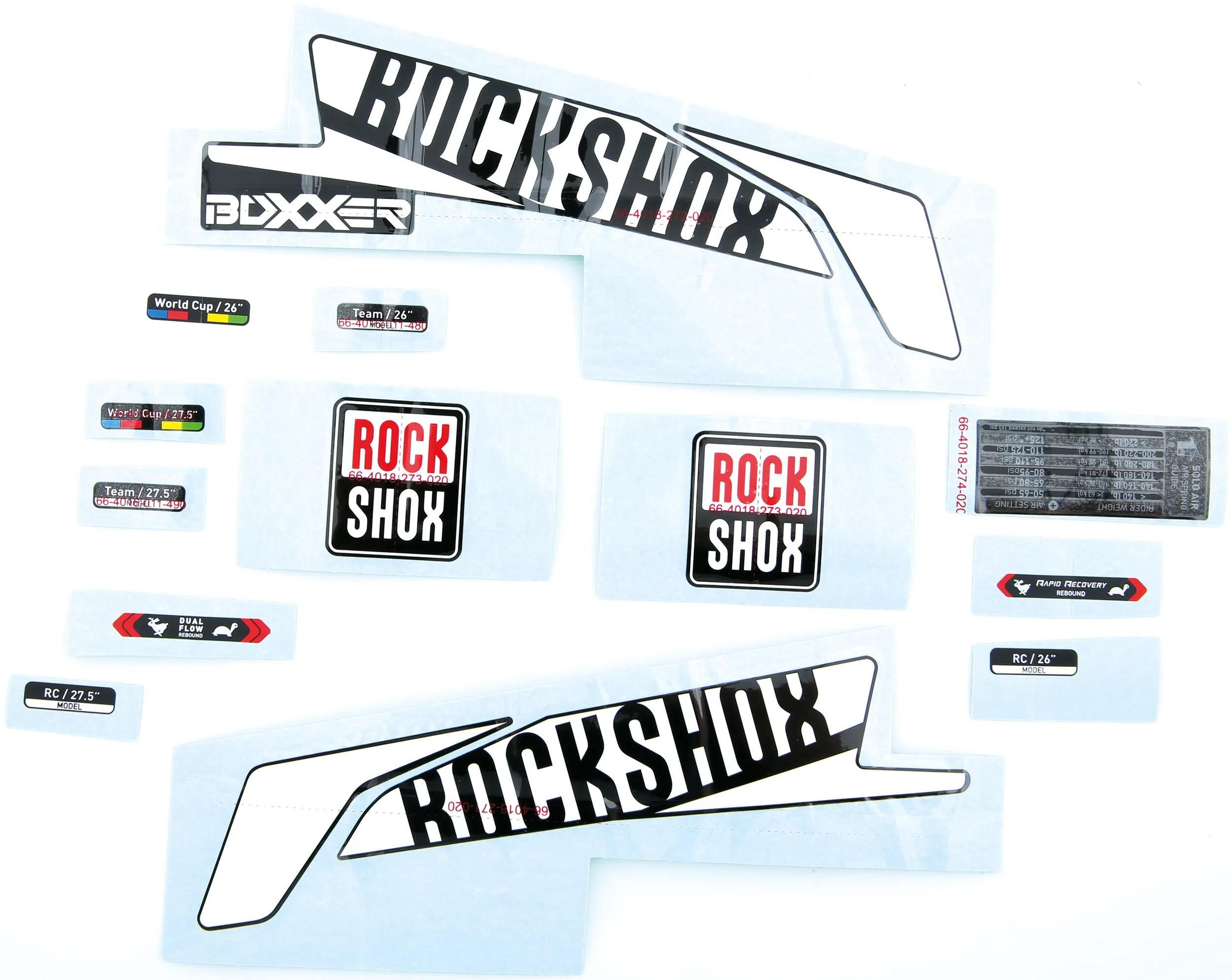 ROCKSHOX_Dekor Set Federgabel - Ersatz