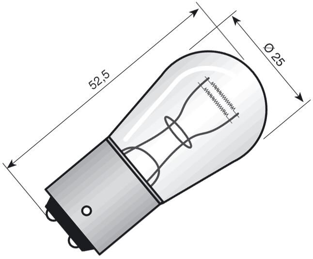_Brems- und Schlusslichtlampe Birnen,Lampen,Glühlampen
