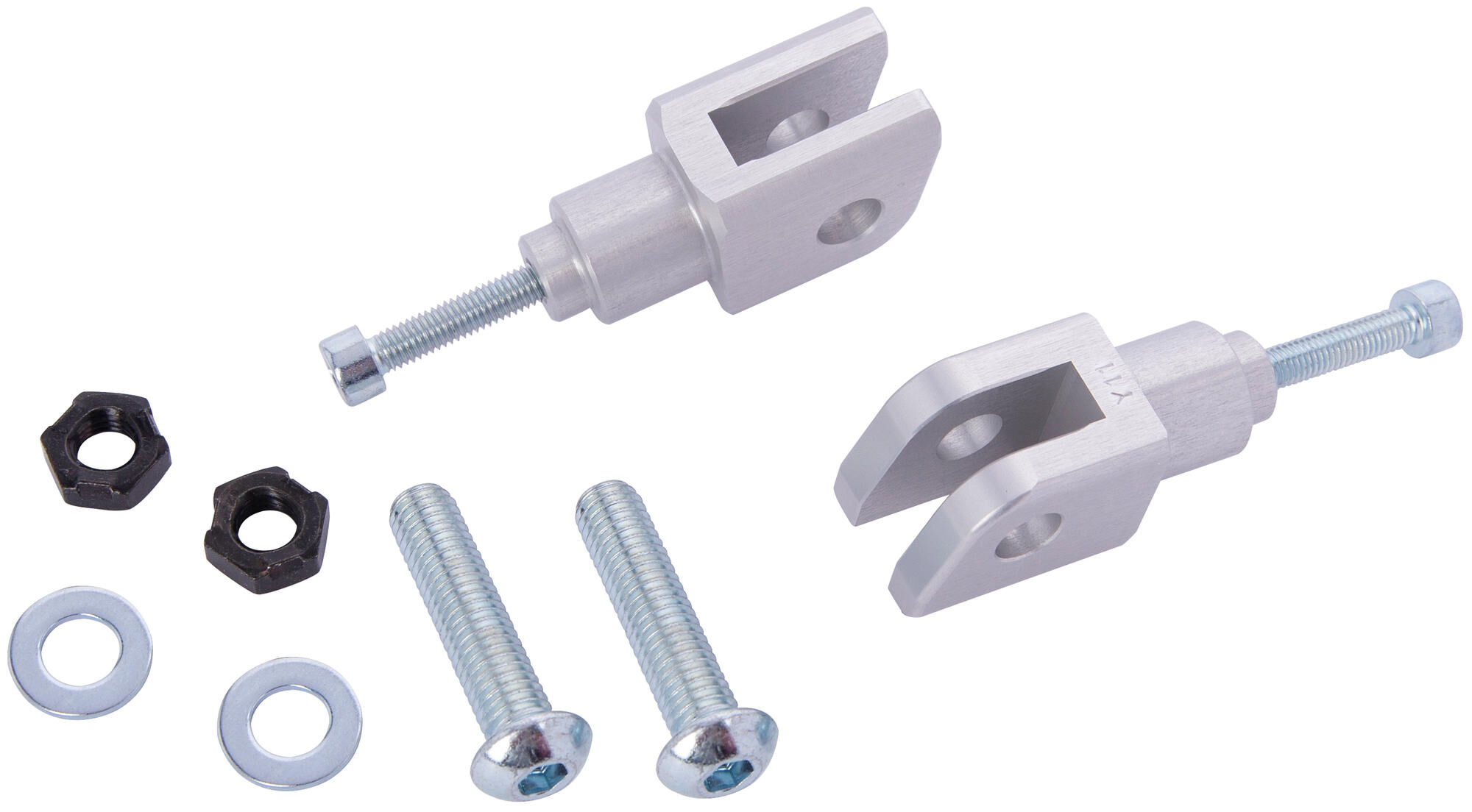 _Fußrastengelenksatz Fußrasten, -Gummis