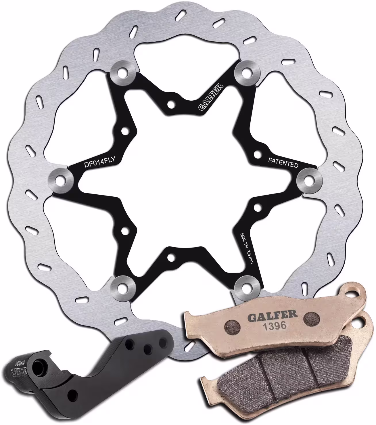 Bremsscheibenadapter