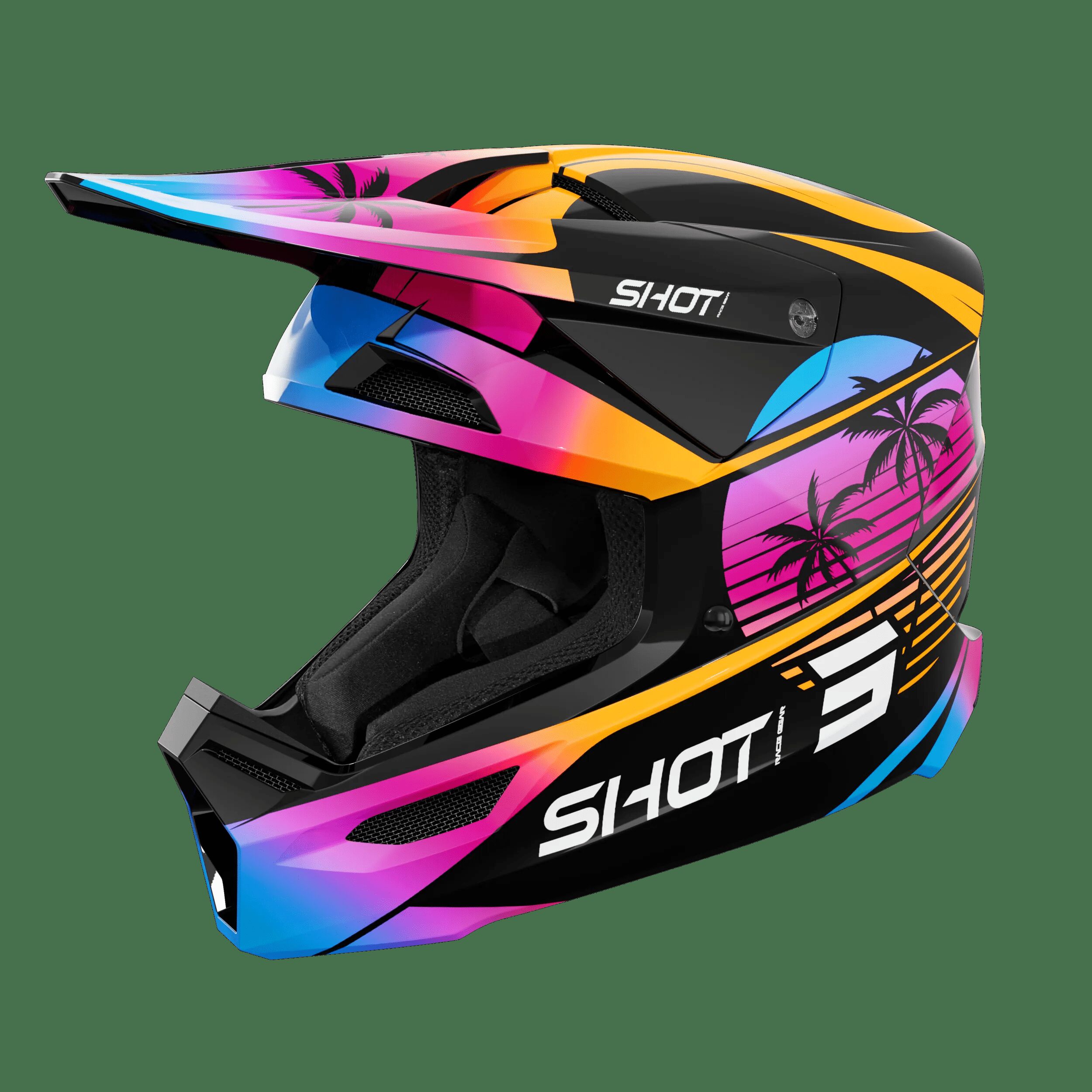 SHOT RACEGEAR_Kinder-Crosshelm Helme,Sturzhelme