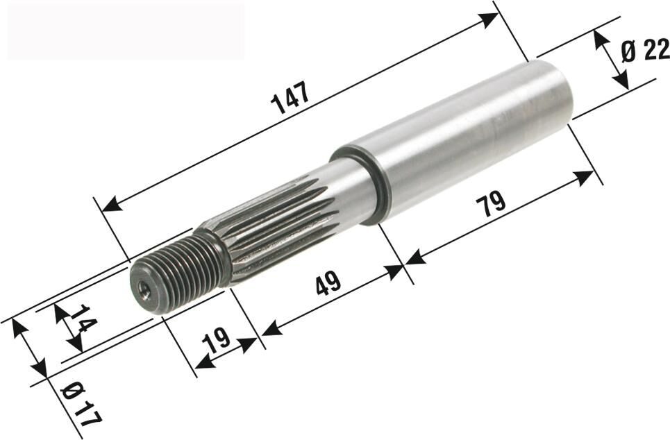 Antriebswellen, Antriebsachse