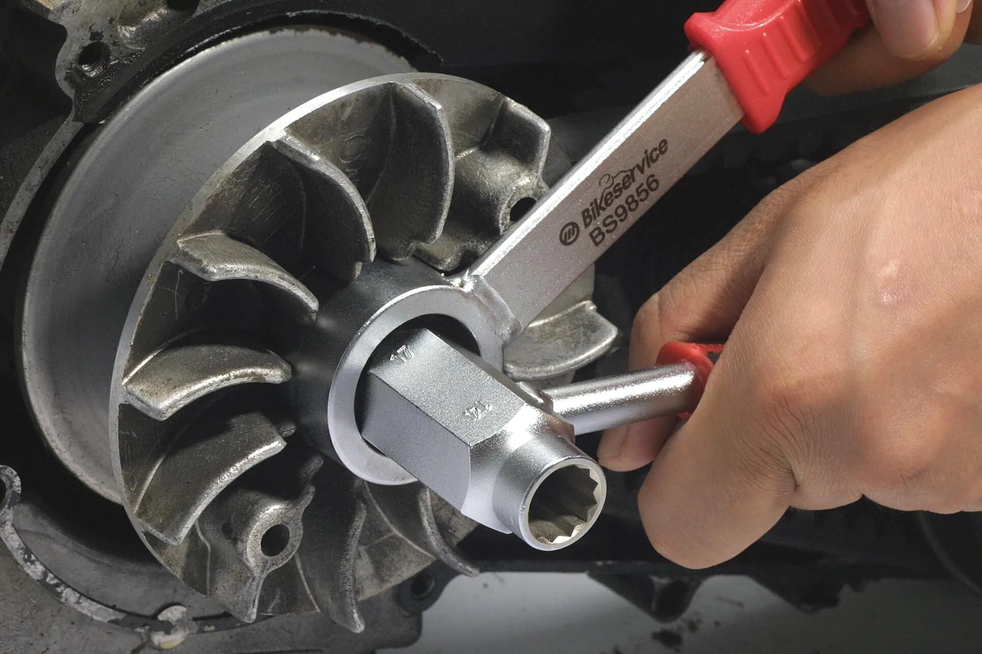 Bikeservice_Variomatik-/Kupplungshalteschlüssel Blockierwerkzeuge,Gegenhalteschlüssel,Kupplungswerkzeuge,Variomatikwerkzeuge,Werkzeuge