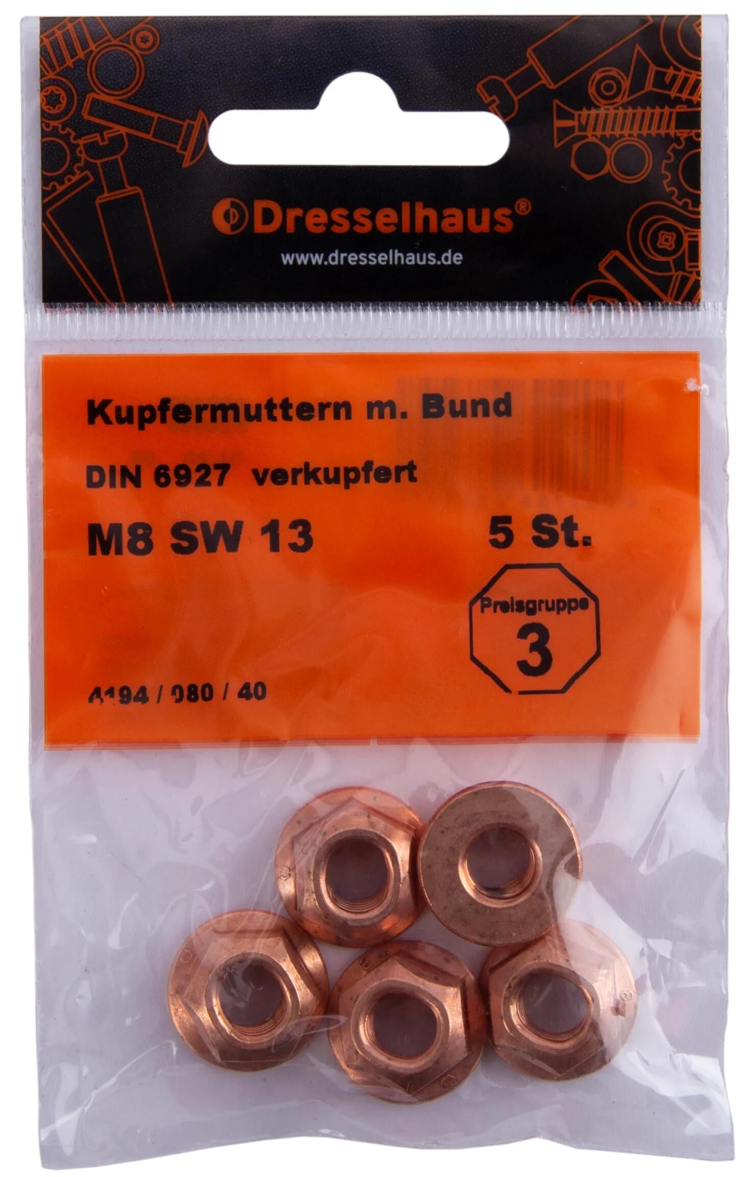 Dresselhaus_Auspuffmutter Muttern