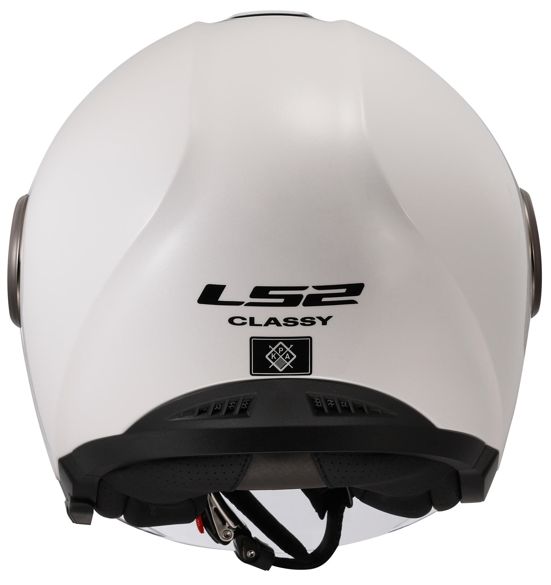LS2 "of620 classy solid" jethelm helmet of620 classy solid m white afbeelding