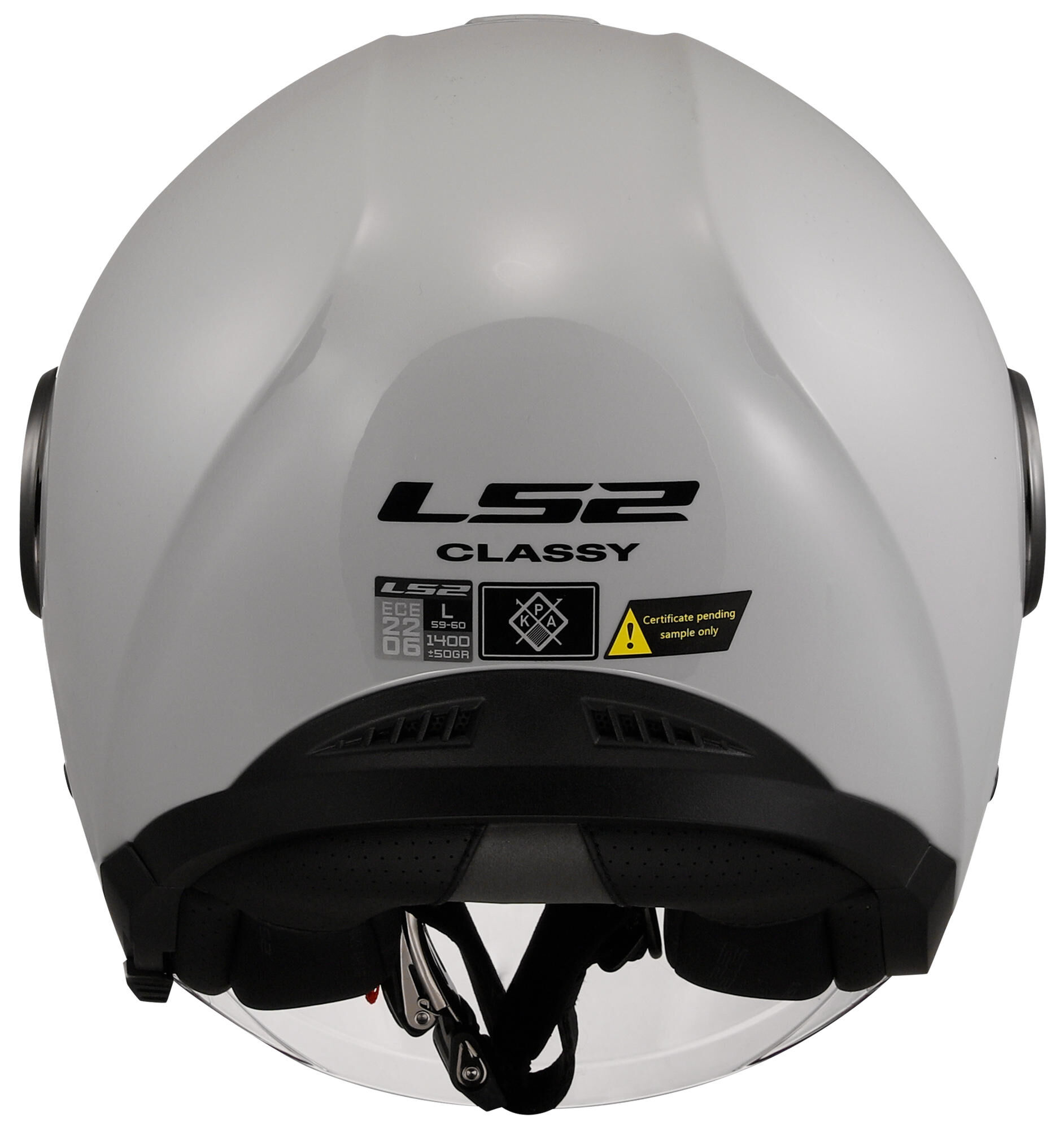 LS2 "of620 classy solid" jethelm helmet of620 classy solid s grey afbeelding