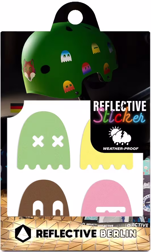 REFLECTIVE BERLIN_Reflexaufkleber Aufkleber,Sicherheitszubehör