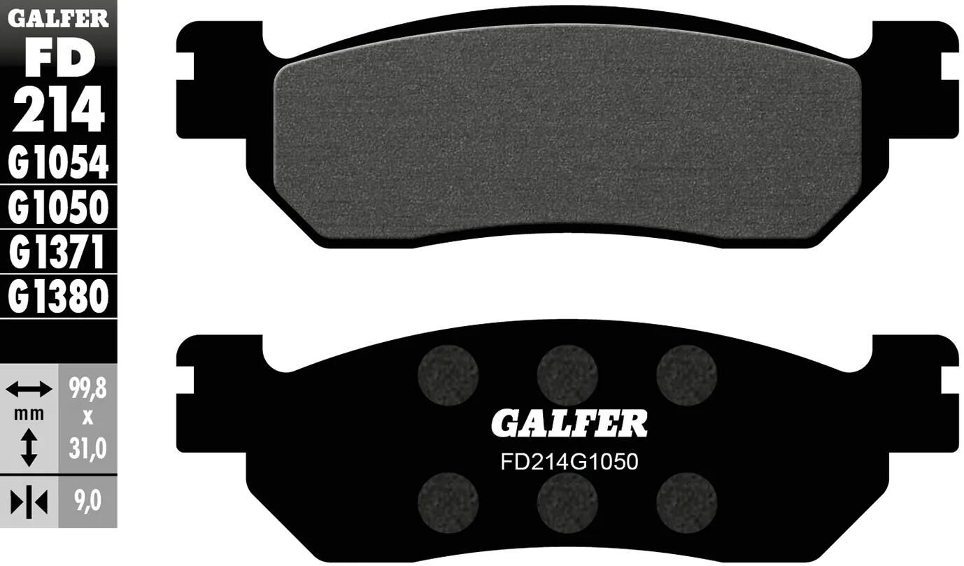 GALFER_Bremsbelag Bremsklötze,Bremsbeläge