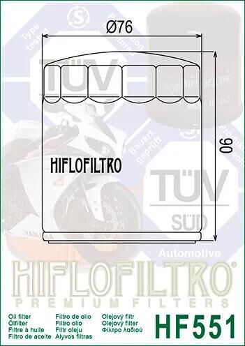 HIFLOFILTRO Ölfilter,Filter