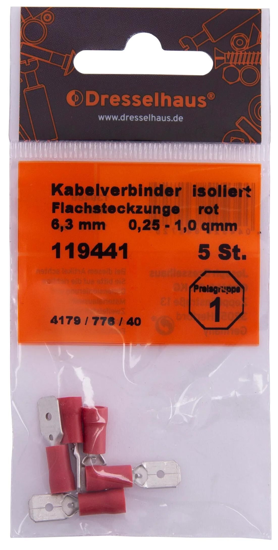 Dresselhaus_Flachstecker Flachsteckhülsen