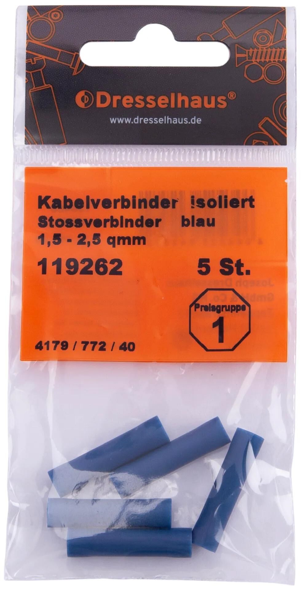 Quetschverbinder,Stoßverbinder