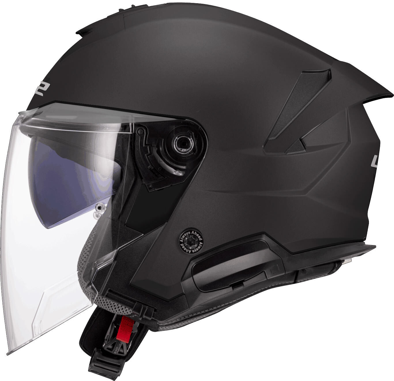LS2 jethelm of618 verso ii solid helmets of618 verso i solid black matt gr. m