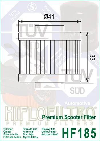 HIFLOFILTRO Ölfilter,Filter