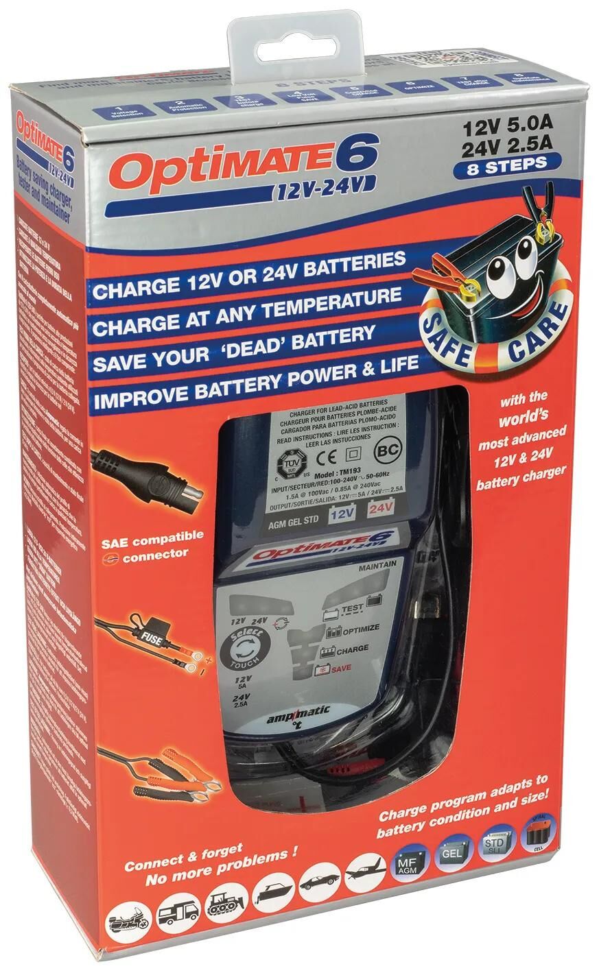 tecMATE_Batterieladegerät Batterieladegeräte