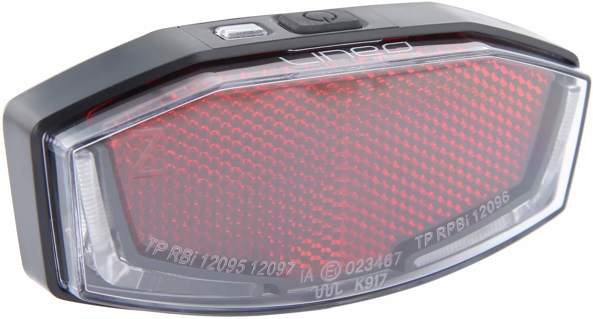 spanninga_Rücklicht Batterieleuchten, rot,Gepäckträgerrückleuchten,Rückleuchten,Rücklichter
