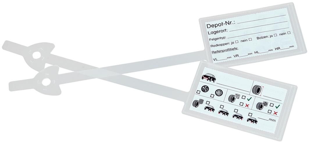 _Rad-/ Reifenanhänger-Set Auszeichnungshilfen