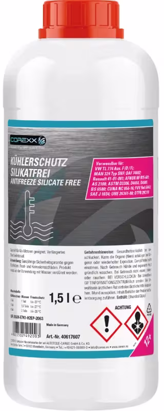 Kühlerfrostschutz,Frostschutz