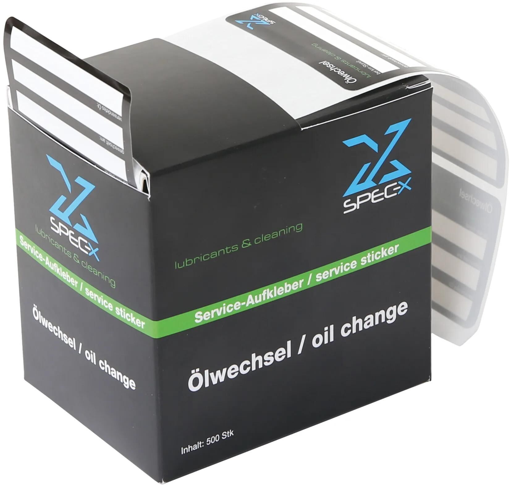 SPEC-X_Kundendienstaufkleber Aufkleber