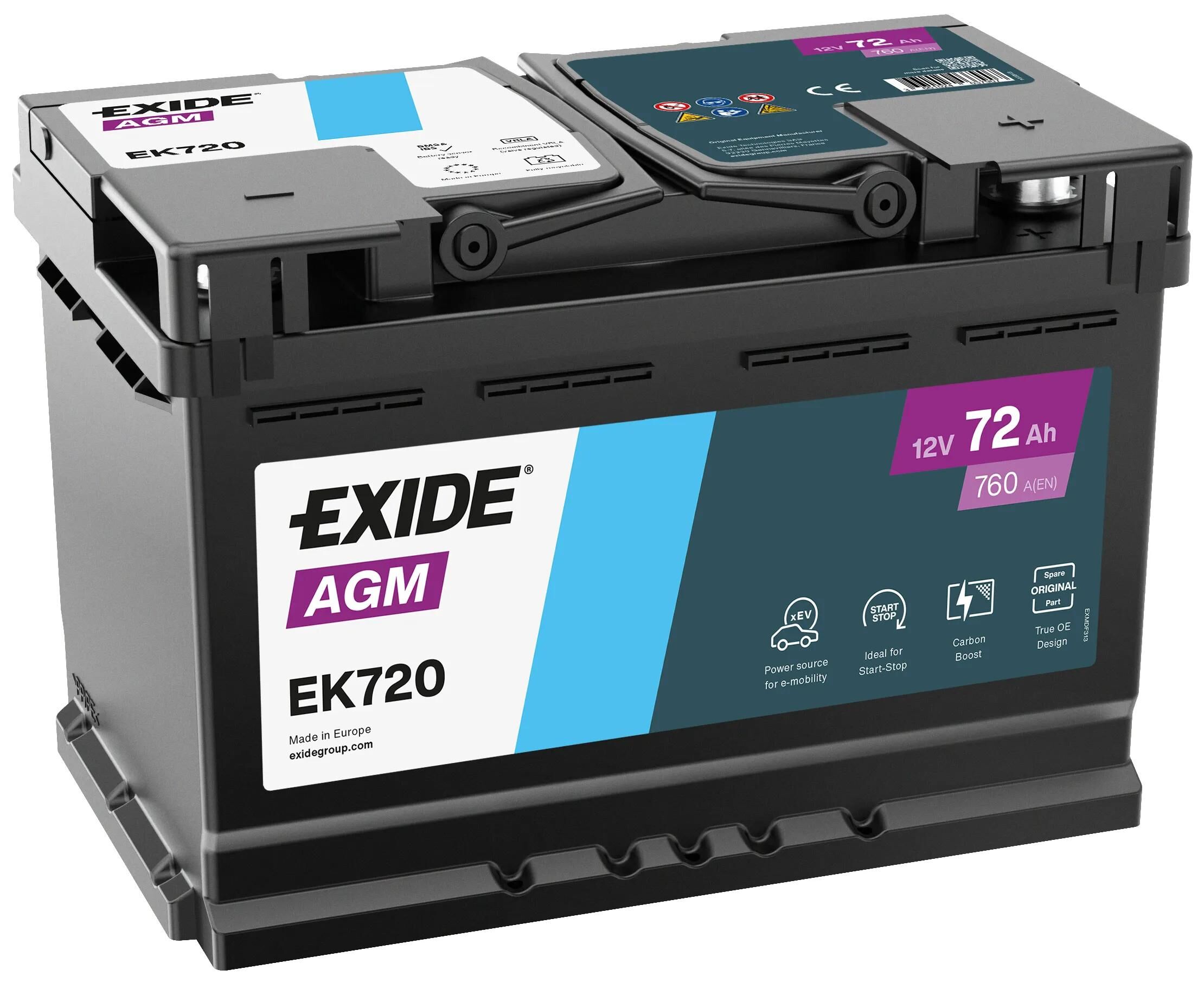 EXIDE_Starterbatterie Batterien,Akkus
