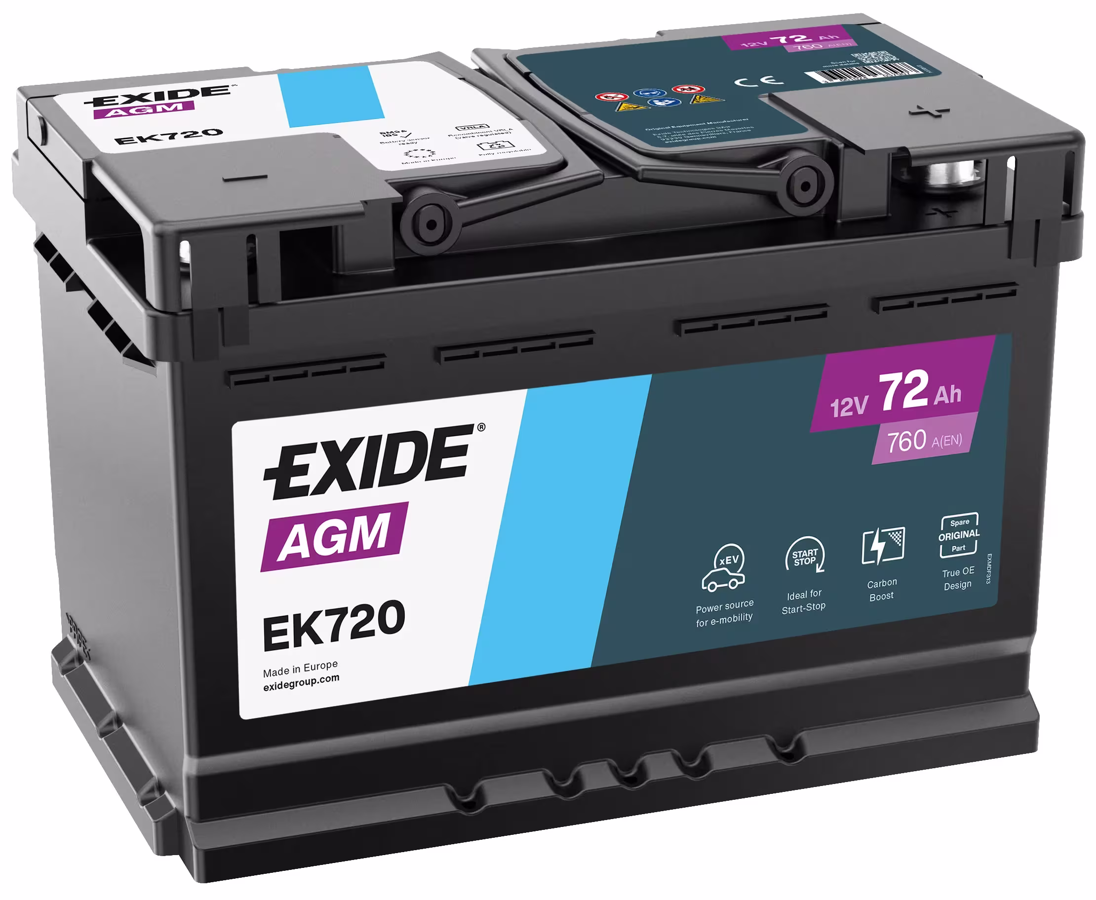 EXIDE_Starterbatterie Batterien,Akkus