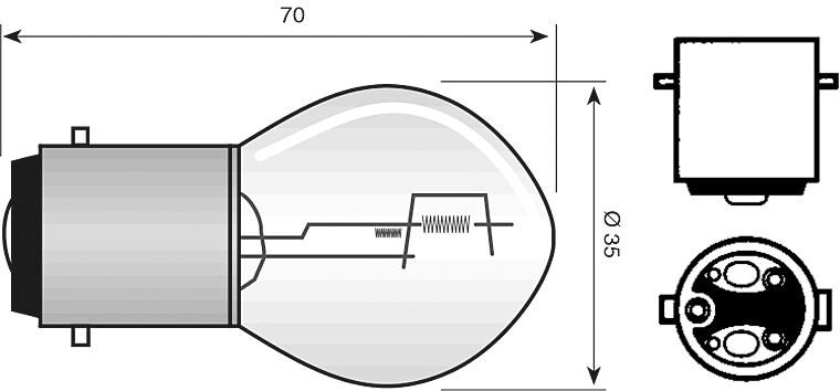 _Scheinwerferlampe Birnen,Lampen,Glühlampen