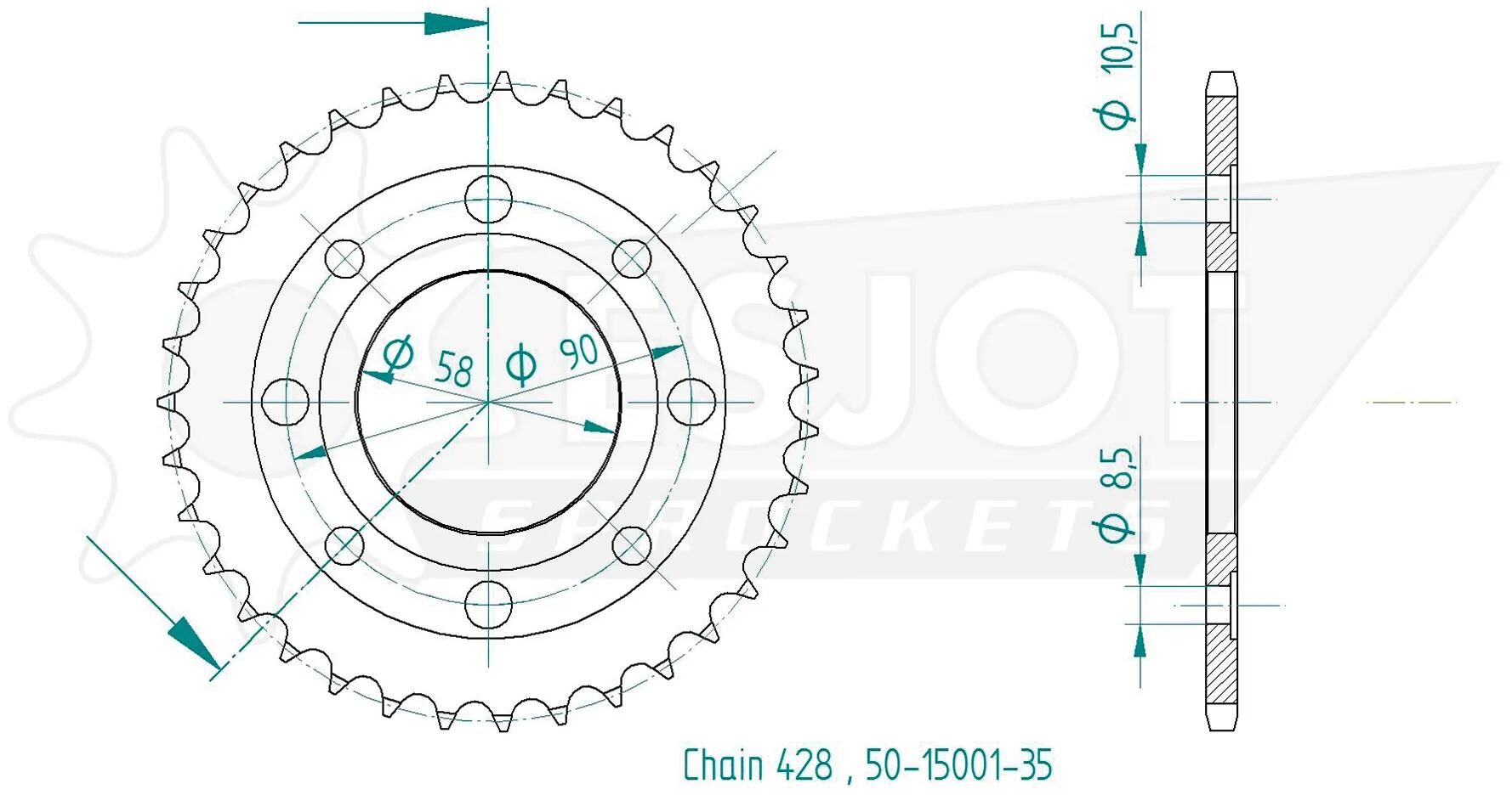 ESJOT_Kettenrad Kettenräder