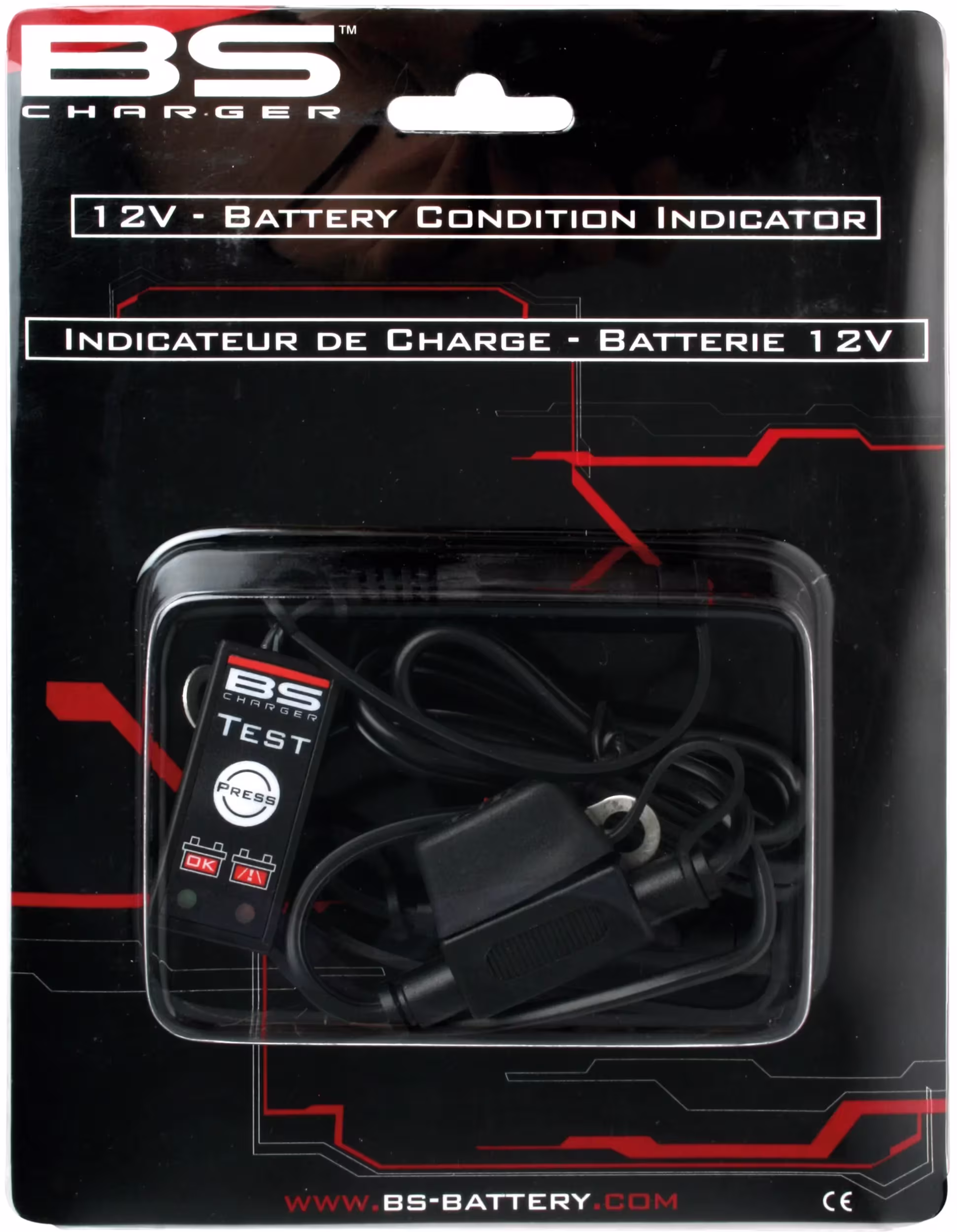 BS-BATTERY_Ladezustandsanzeige Batterieladegeräte,Batterietester