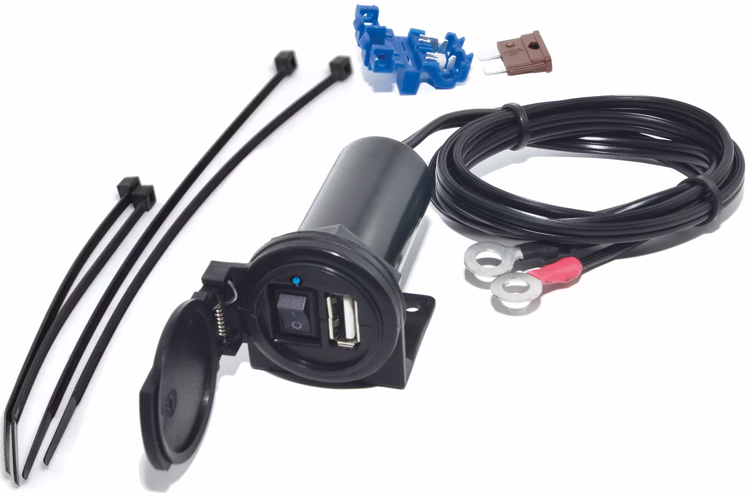 BAAS bike parts_USB-Steckdose Bordsteckdosen,Steckdosen,Zigarettenanzünder,Steckdosen,Zigarettenanzünder