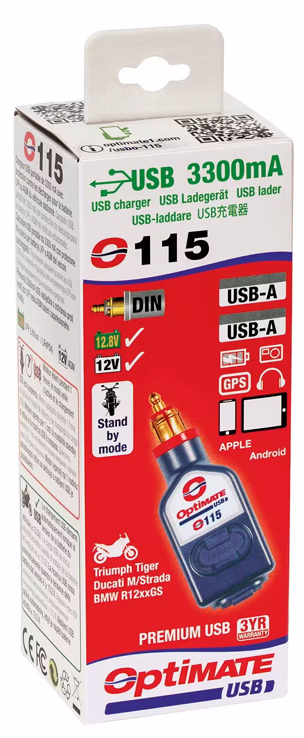 tecMATE_USB-Adapter Ladegeräte,USB-Kabel,Akku-Ladegeräte