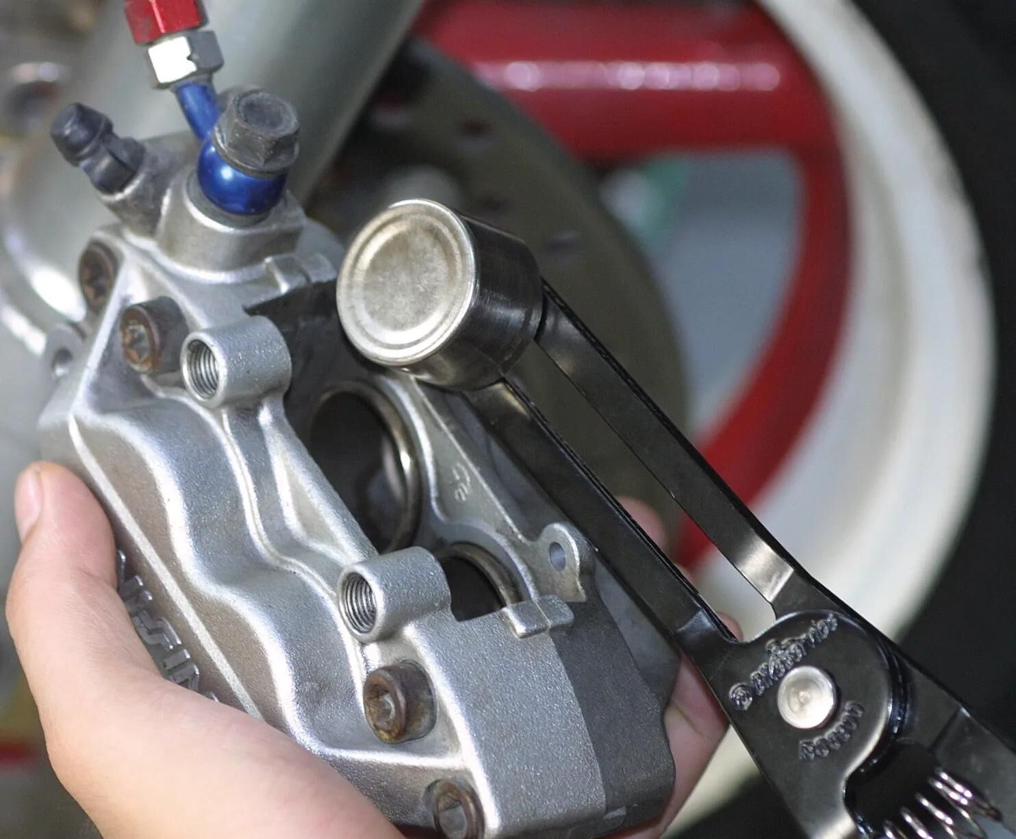 Bikeservice_Demontagezange Bremskolbenzangen,Zangen