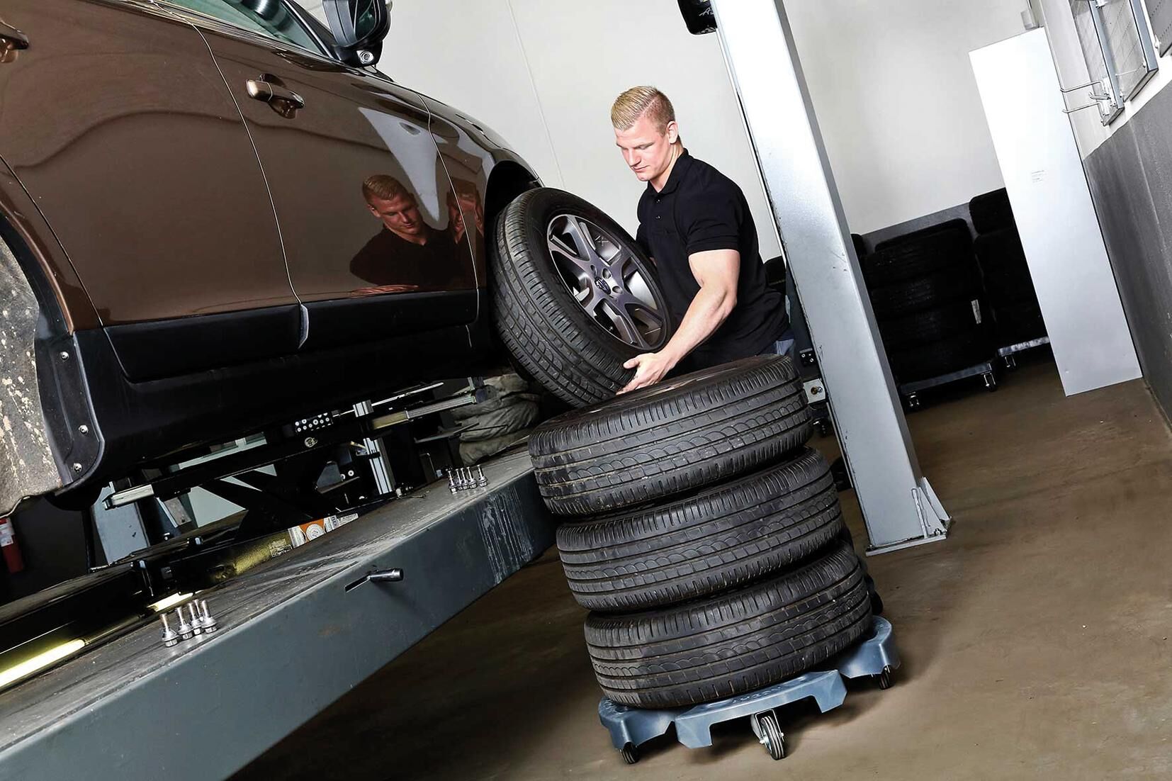 _Reifentransportgerät Reifenkarre,Reifentransporter