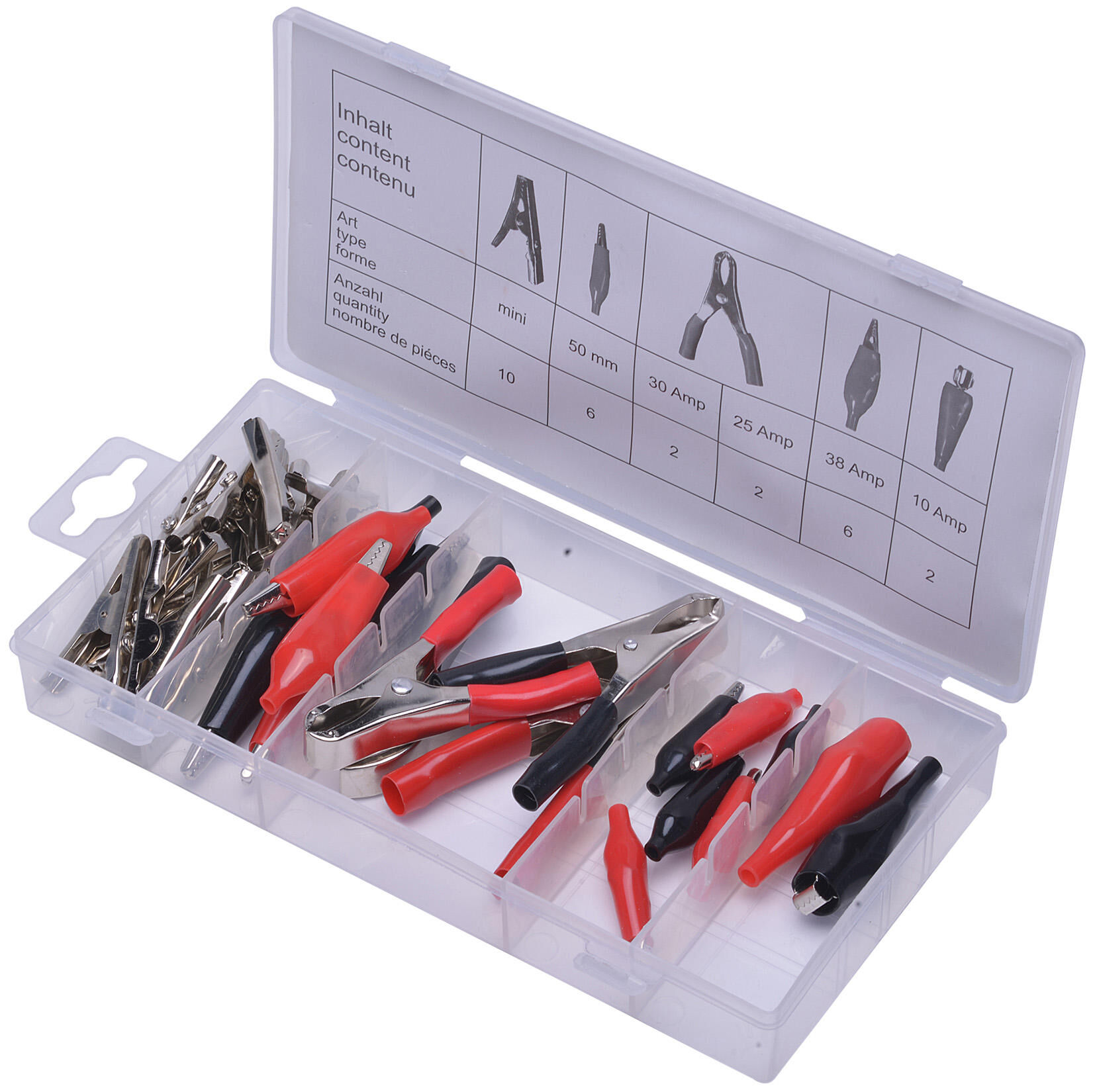 _Klemmensatz Batterieklemmen,Krokodilklemmen